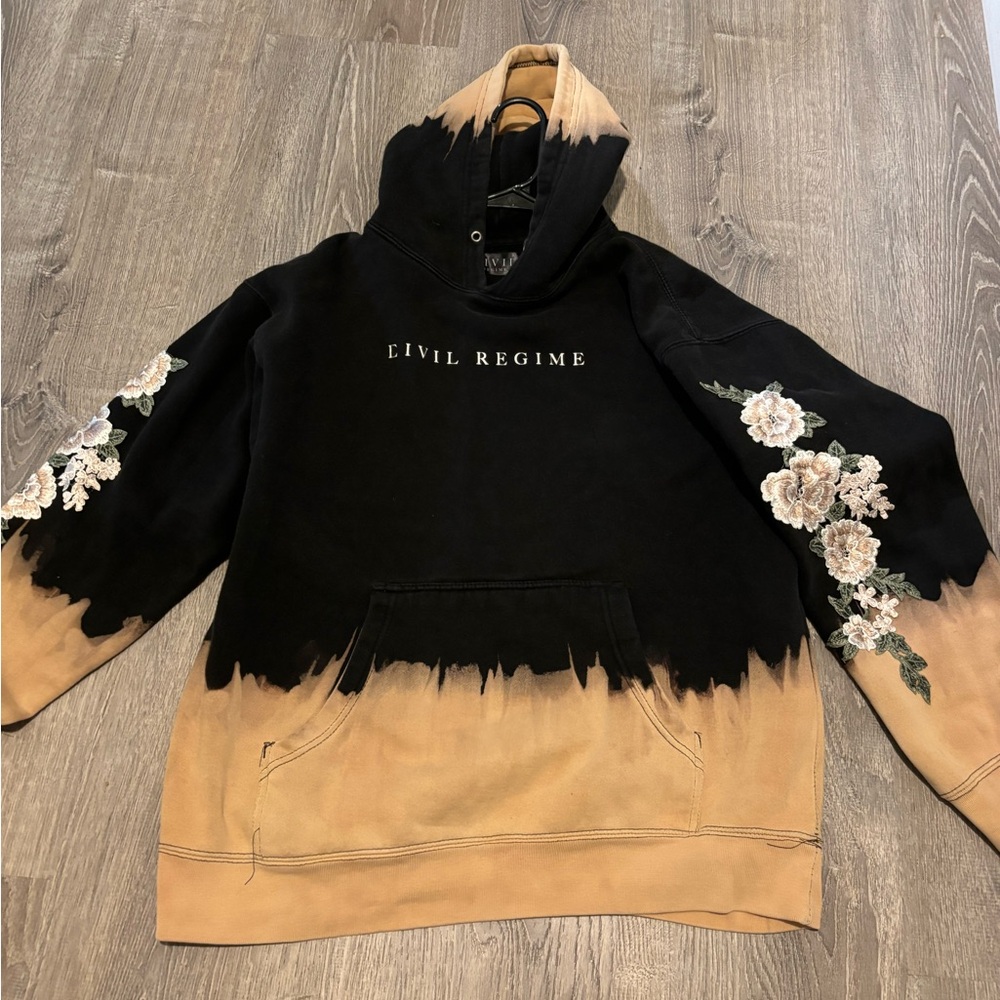 Evil Regime Large Bleach Hoodie